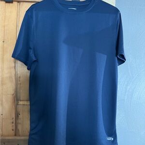 MTA Sport Navy Performance Mesh Workout T-Shirt – Men’s Medium